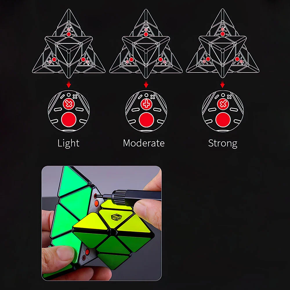 Pyraminx QiYi X-Man Bell V2 M - Image 5