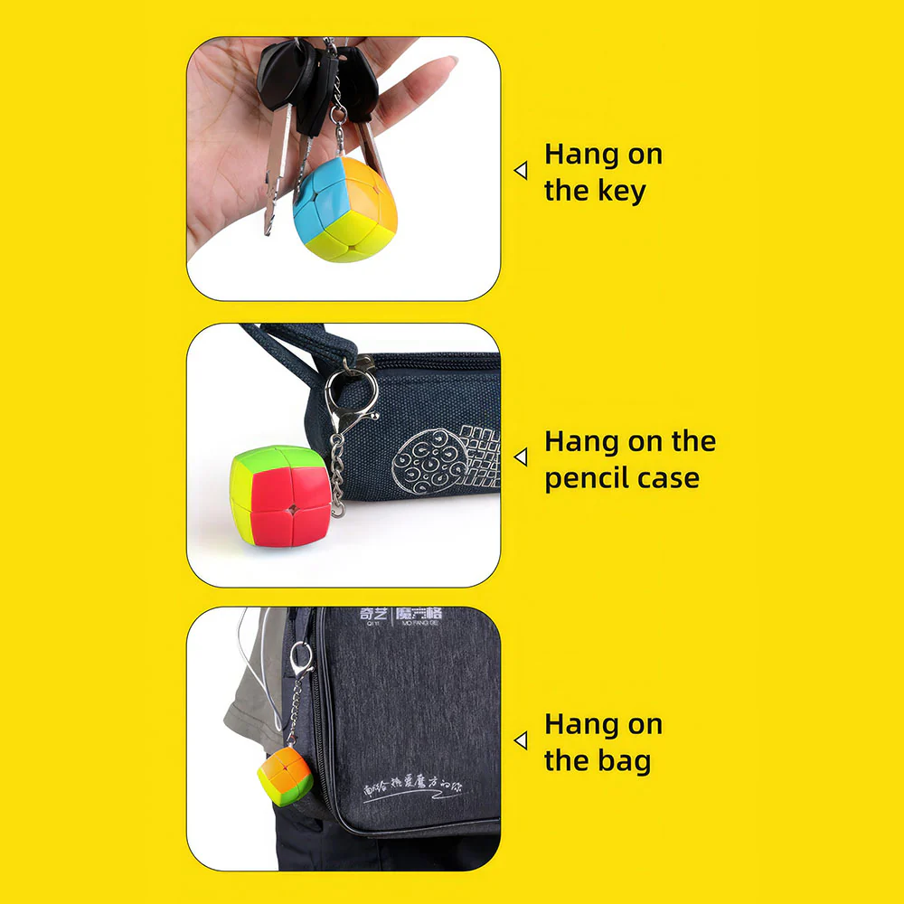 Rubik’s Cube 2x2 Porte Clé - Image 3