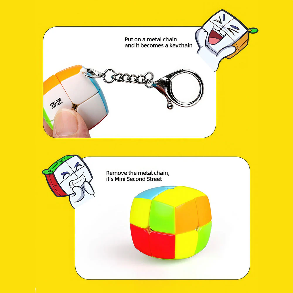 Rubik’s Cube 2x2 Porte Clé - Image 4