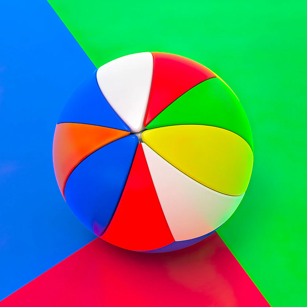 Rubik’s Cube 3x3 YJ Yeet Ball Sphere - Image 4