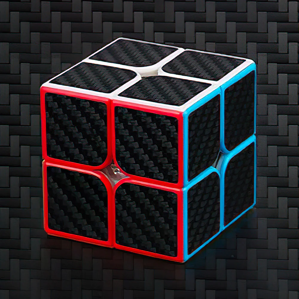 Rubik's Cube 2x2 Professionnel<br/> Fibre de Carbone - Image 3
