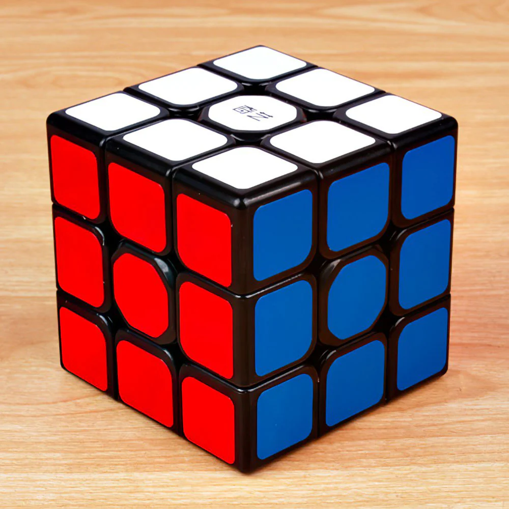 Rubik’s Cube 3x3 QiYi Sail W Noir ou Stickerless - Image 3