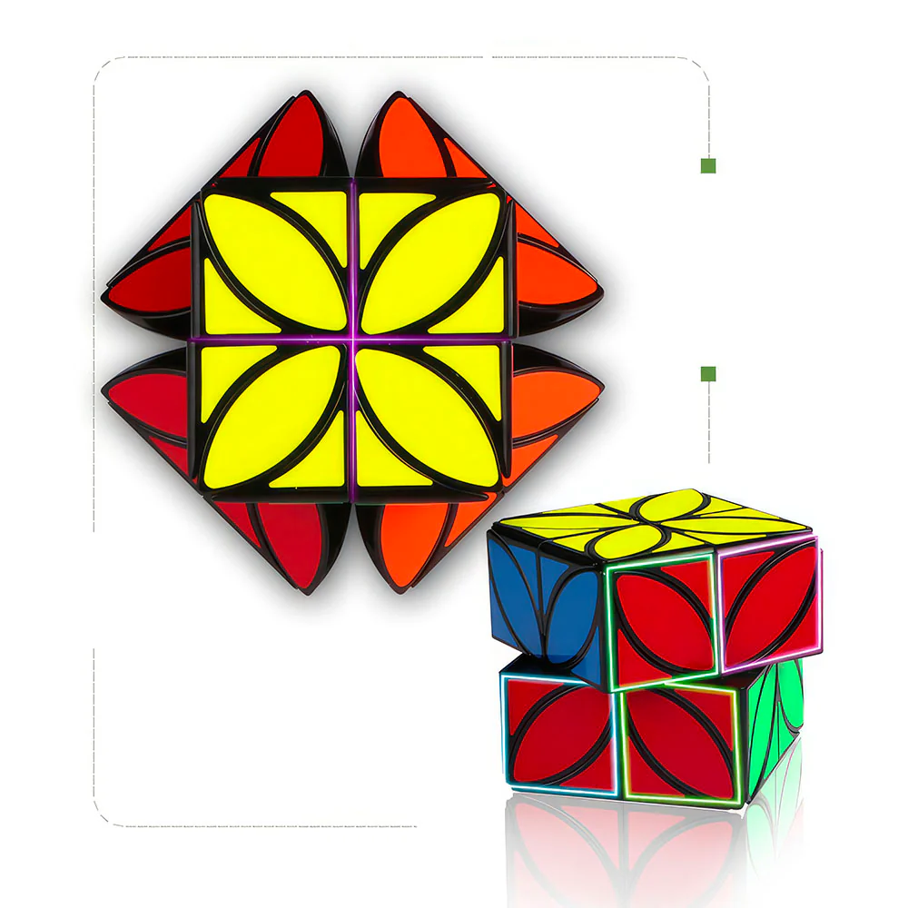 Rubik's Cube QiYi Leaf Clover Plus - Image 4